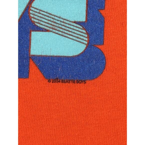 Vintage Beastie Boys 2004 Shirt Sz M Orange To The 5 Boroughs Graphic Band Y2K - Picture 6 of 12